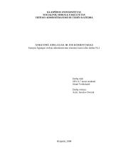 Anketinė apklausa ir jos komentaras