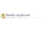 Radijo ryšys ir elektromagnetinių bangų spinduliavimas 4 puslapis