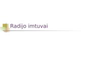 Radijo ryšys ir elektromagnetinių bangų spinduliavimas 8 puslapis