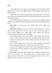 Socialinio pedagogo vadovo vaidmuo didinant socialinio pedagogo darbo efektyvumą 2 puslapis