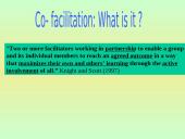 Co-Facilitation  3 puslapis