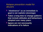 Relapse Prevention Model  2 puslapis