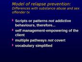 Relapse Prevention Model  4 puslapis