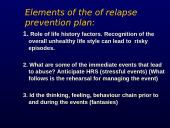 Relapse Prevention Model  6 puslapis