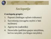 Asociali asmenybė, sociopatija ir psichopatija 20 puslapis