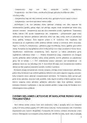 Vaikų pėsčiųjų eismo traumos 9 puslapis