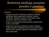 Alkoholio ir narkotikų vartojimas. Vartojimo pasekmės.  6 puslapis