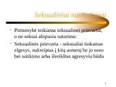 Seksualiniai sutrikimai ir nusikaltimai  18 puslapis