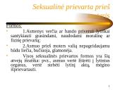 Seksualiniai sutrikimai ir nusikaltimai  19 puslapis