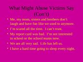 Short-term Effects on Victims 5 puslapis