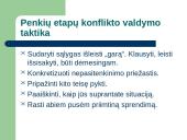 Konfliktai skaidrės 5 puslapis