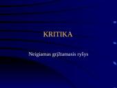Kritika