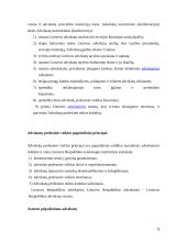 Advokatūros reikšmė ir vieta LR 5 puslapis