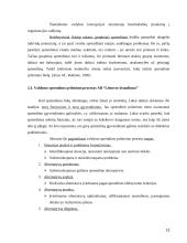 AB "Lietuvos draudimas" organizacinė valdymo struktūra 13 puslapis