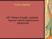 AB “ Vilnius Pergalė “ prekybos skyriaus veiklos tobulinimas. 5 puslapis