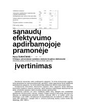 Darbo užmokesčio sąnaudų efektyvumo įvertinimas 6 puslapis